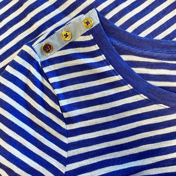 Talbot Striped Nautical Tee Size 1X - Picture 5 of 9